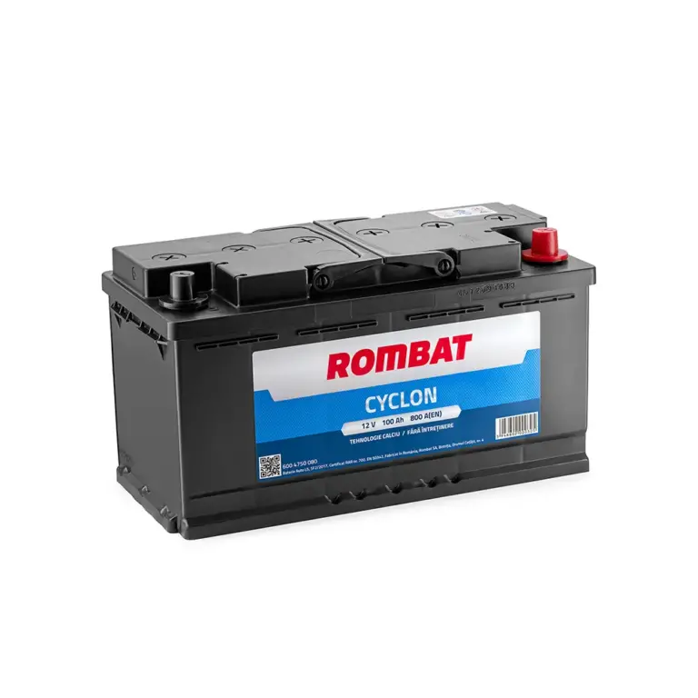 Baterie Auto Rombat Cyclon 100AH 12V first battery fado oradea