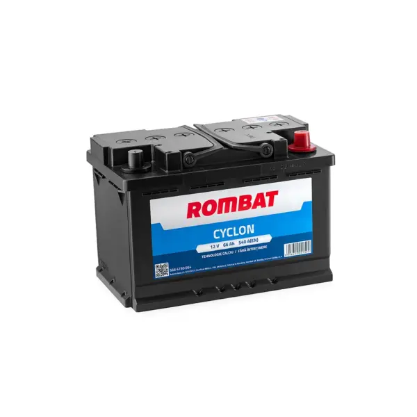 Baterie Auto Rombat Cyclon 66AH 12V first battery fado oradea