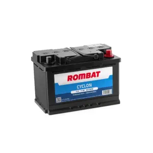 Baterie Auto Rombat Cyclon 77AH 12V first battery fado oradea