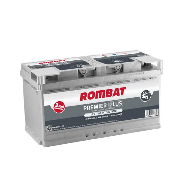 Baterie Auto Rombat Premier Plus 100AH 800A 12V first battery fado oradea