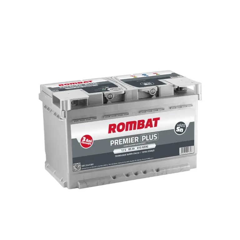 Baterie Auto Rombat Premier Plus 85AH 800A 12V first battery fado oradea