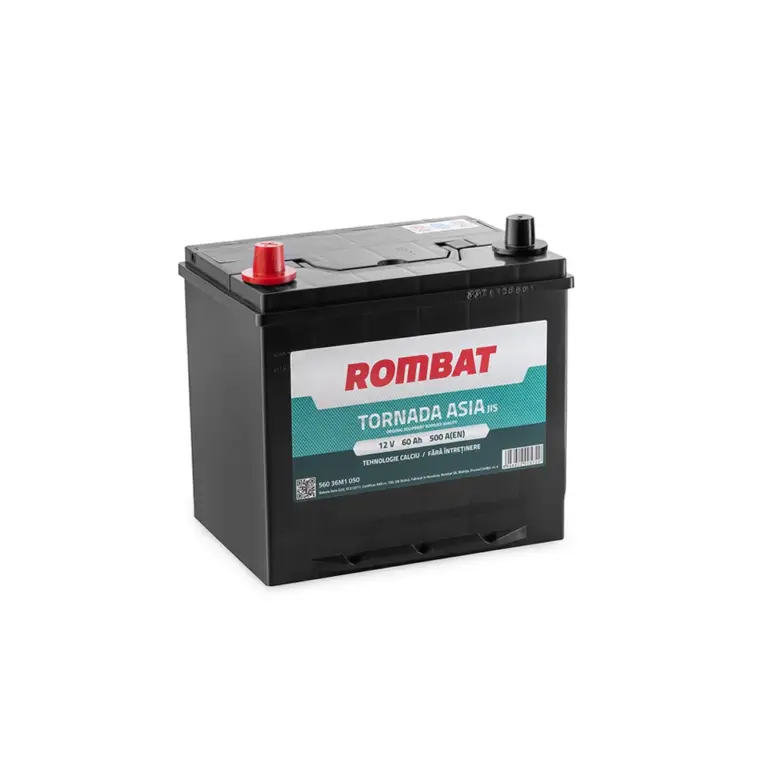 Baterie Auto Rombat Tornada Asia 60AH 12V DM first battery fado oradea