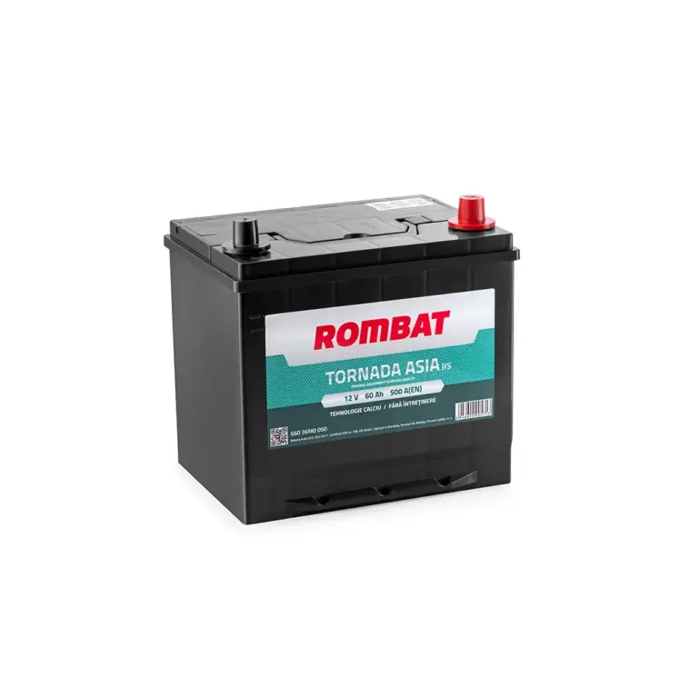 Baterie Auto Rombat Tornada Asia 60AH 12V DP first battery fado oradea