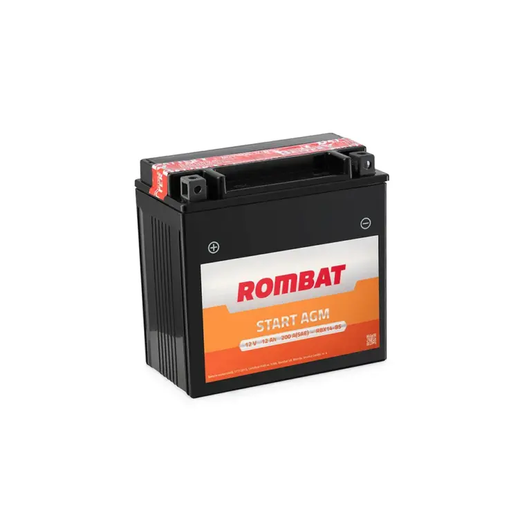 Baterie Auto Rombat Start AGM RBX14-BS 12AH 12V first battery fado oradea