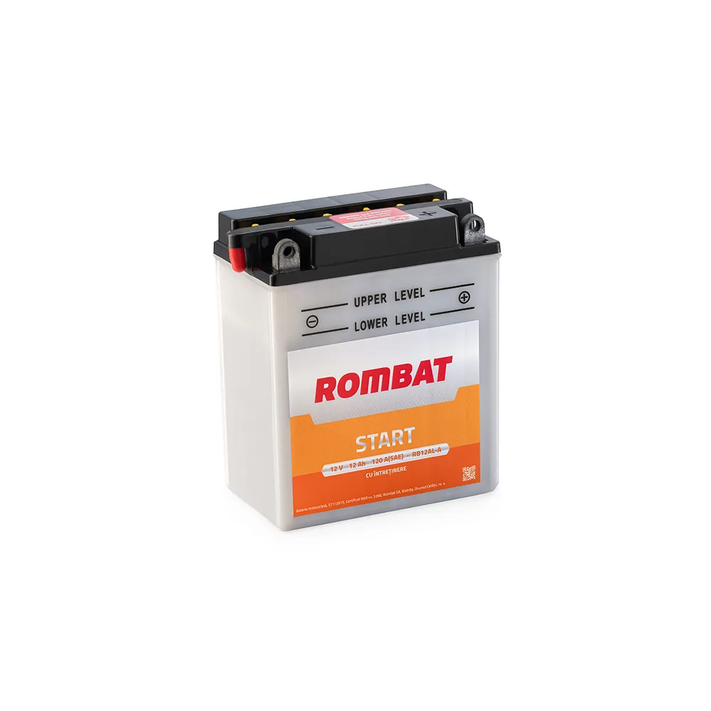 Baterie Auto Rombat Start RB12AL-A 12AH 12V first battery fado oradea