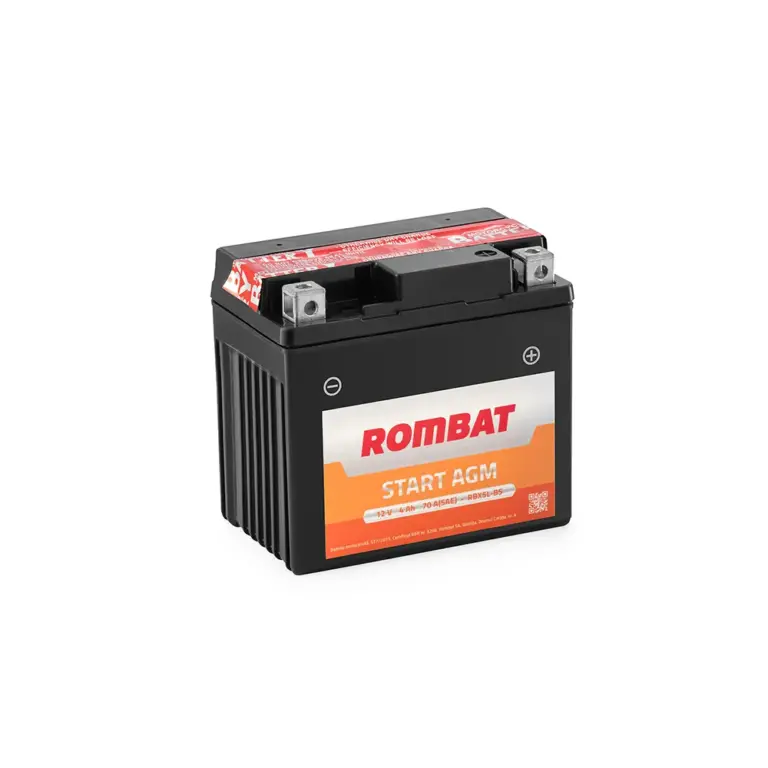 Baterie Auto Rombat Start RBX5L-BS 4AH 12V first battery fado oradea