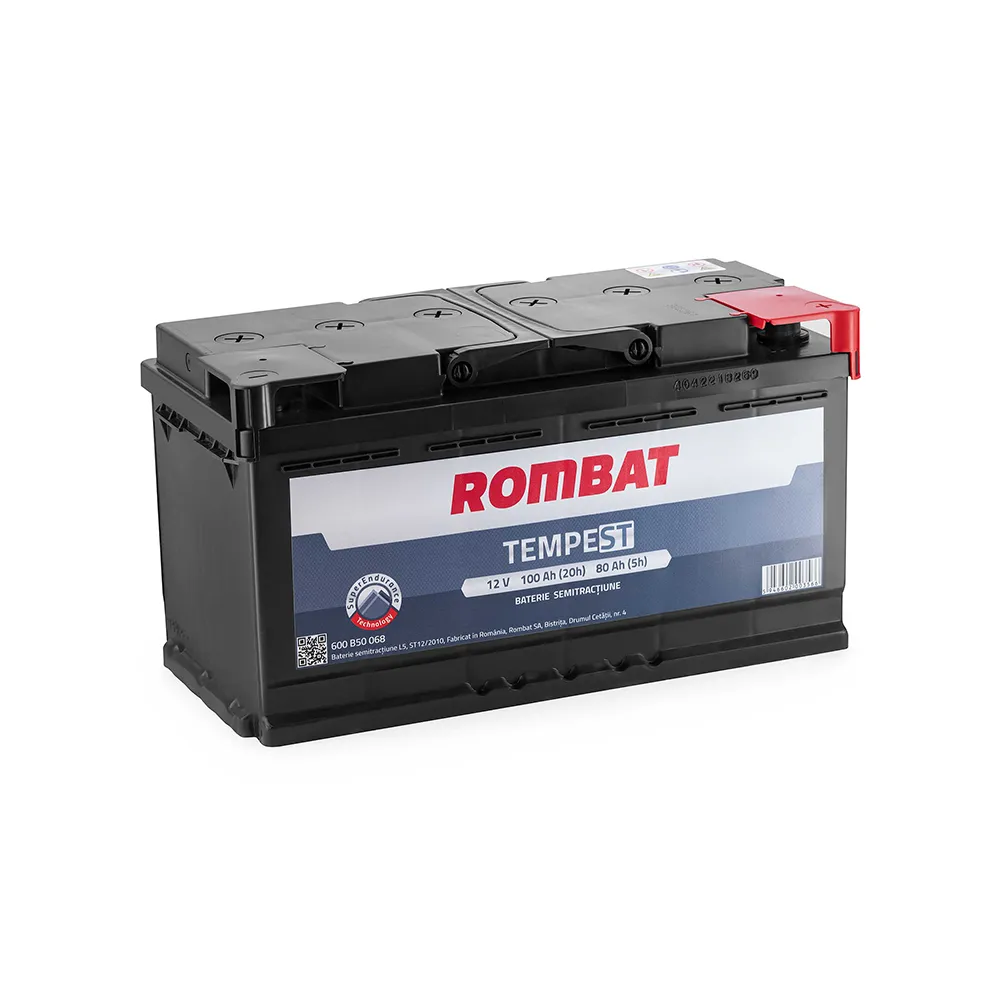 Baterie Semi-Tractiune Rombat Tempest 12V 100 Ah first battery fado oradea