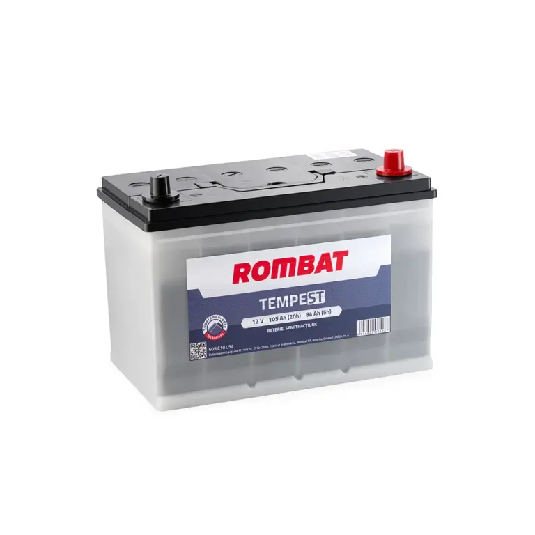 Baterie Semi-Tractiune Rombat Tempest 12V 105 Ah first battery fado oradea