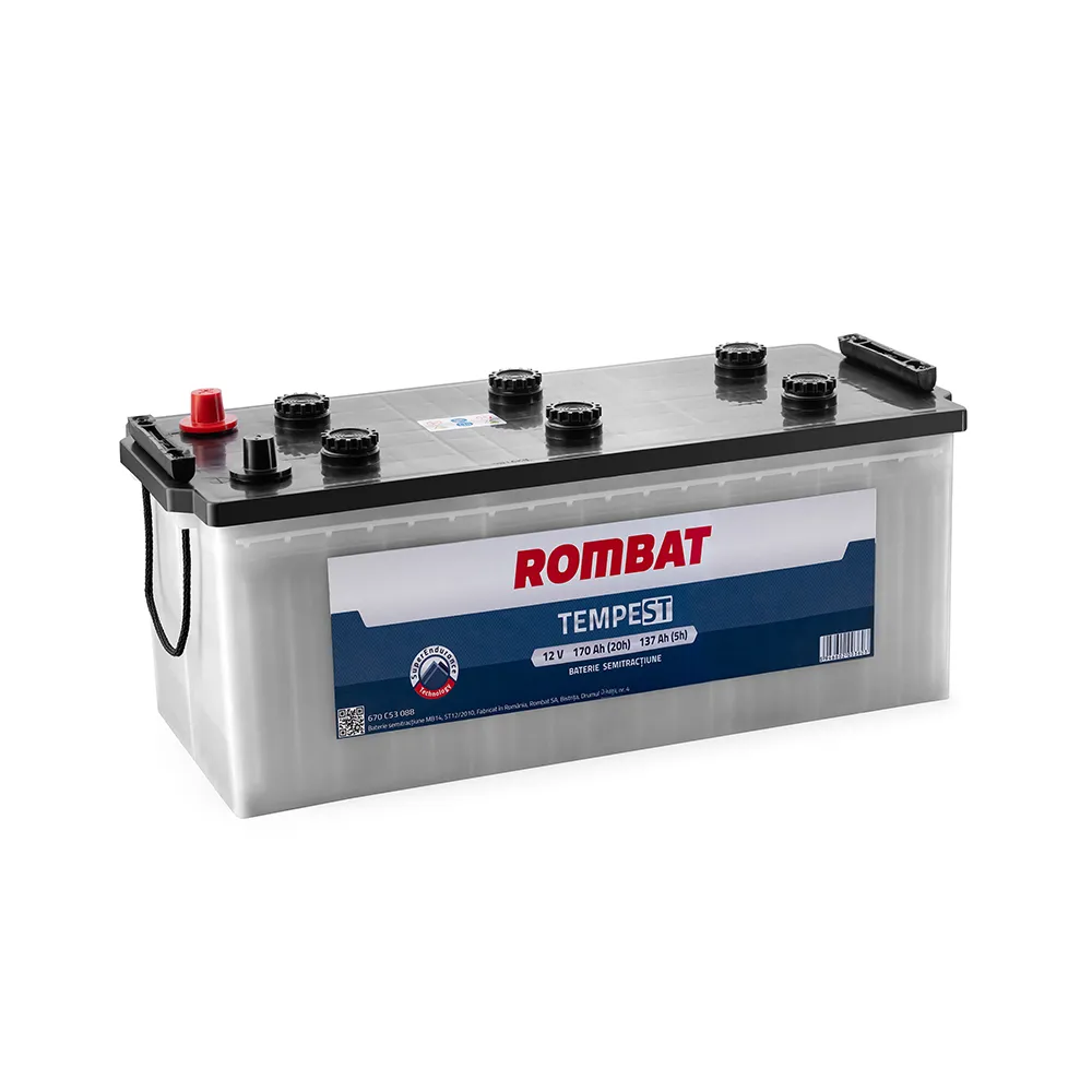 Baterie Semi-Tractiune Rombat Tempest 12V 170 Ah first battery fado oradea