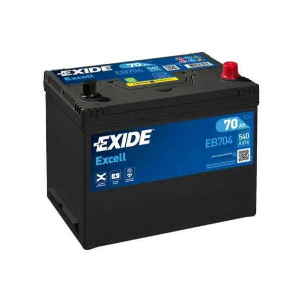 Baterie Auto Excell EB704 70AH 12V first battery fado oradea
