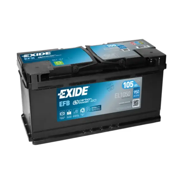 Baterie Auto Exide EFB EL1050 55AH 12V first battery fado oradea