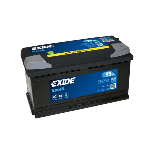Baterie Auto Exide Excell EB950 95AH 12V first battery fado oradea
