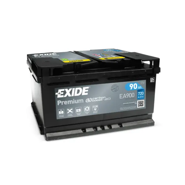 Baterie Auto Exide Premium EA900 90AH 12V first battery fado oradea
